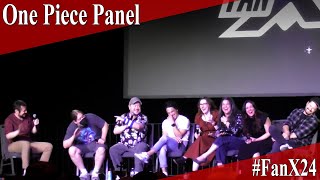 One Piece Celebrity Panel  Full PanelQampA  FanX 2024 [upl. by Suirauqram]