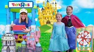 Playing With Princesses at Toys R Us  MAGICLIPS amp Glitter Gliders [upl. by Eneiluj]