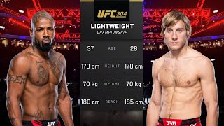 Bobby Green vs Paddy Pimblett Full Fight  UFC 304 Fight Of The Night [upl. by Branch]