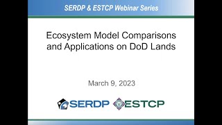 Ecosystem Model Comparisons and Applications on DoD Lands [upl. by Tekcirc]