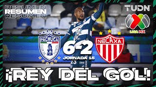 HIGHLIGHTS  Pachuca 62 Necaxa  Liga Mx AP2024  J15  TUDN [upl. by Marna]