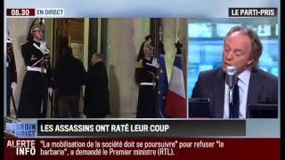 Le parti pris dHervé Gattegno quotLes assassins de Charlie ont raté leur coup quot  0801 [upl. by Mahoney]