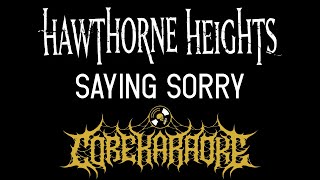 Hawthorne Heights  Saying Sorry Karaoke Instrumental [upl. by Olgnaed]