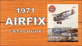 AIRFIX CATALOGUE 1971 169 4K [upl. by Anerev509]