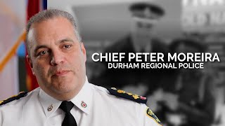 Chief Peter Moreira  Durham Regional Police [upl. by Akaenahs]