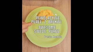 Rewelacyjne Puree z Brukwi😎😎AwesomeSwede Puree😎😎cooking recipe food kuchnia inspirations [upl. by Rust626]