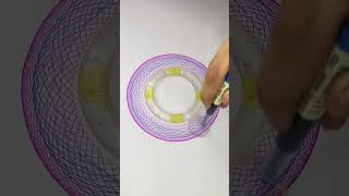 Spirograph ASMR Patterns Hypnotic and Relaxing Designs for Calm art shorts spirograph 2024 [upl. by Sisto]