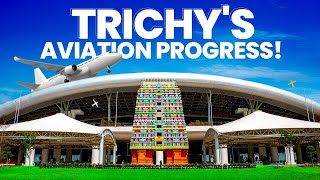 New Terminal Building of Trichy International Airport elevates robust air connectivity amp infra [upl. by Eelynnhoj]