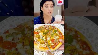 Anupama Angry on pizza  Veg Pizza Recipe shorts trendingshorts pizza viralvideo anupama [upl. by Dunson]