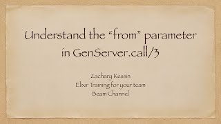 Handling Concurrent Requests in a GenServer Elixir [upl. by Gweneth]