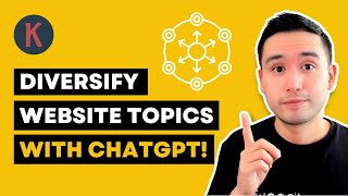 How To Use ChatGPT For Keyword Research To Diversify Website Topics [upl. by Sirovart]