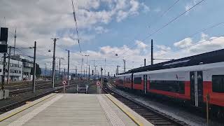 Einfahrt des SonderErlebniszug 17421 am 21092024 in Villach Hbf [upl. by Cardinal]