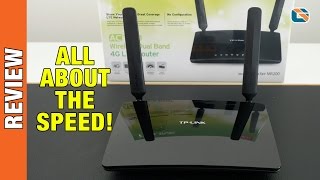 TPLink AC750 Archer MR200 Wireless Dual Band 4G LTE Router Review [upl. by Dominy]