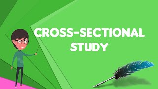 What is Crosssectional study Explain Crosssectional study Define Crosssectional study [upl. by Iuqcaj]