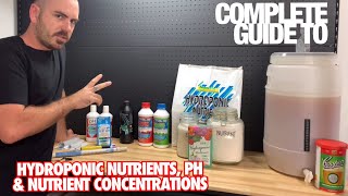 Cheapest Hydroponic Nutrient Concentrations and PH Complete Guide To with Hoocho [upl. by Bess]