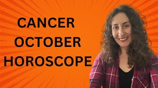 CANCER  October Horoscope [upl. by Ellinet]