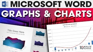 Graph and Charts in MS Word  Microsoft Word Course in Bnagla Part 9  Sadman Sakib [upl. by Hsemin]