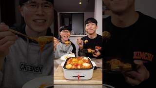 Cheese dakgalbi  collab Cookim97 food [upl. by Nilek]