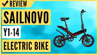 Sailnovo Y114 Electric Bike Review [upl. by Sirromed]