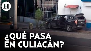 ¡Lunes violento en Culiacán Enfrentamiento del cártel de Sinaloa deja un muerto y militares heridos [upl. by Ytirahc]