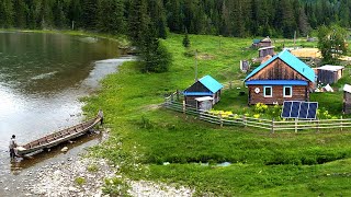 Forest Village without Roads in Russia Far From Civilization in Taiga How people live in Russia [upl. by Hnahc]