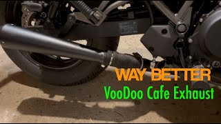 Eliminating the Stock Exhaust 2024 Kawasaki Eliminator Voodoo Muffler Install [upl. by Bowe]