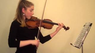 Mozart Symphony 39 second movement excerpt [upl. by Nylasoj]