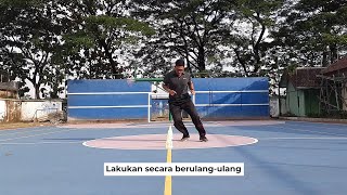 Latihan Kecepatan  Lari Zig  Zag Zig  Zag Run Step 1 [upl. by Aicileb]