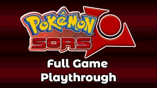 Pokemon Sors Rom Hack  Full Game Playthrough [upl. by Eiramave]