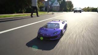 Arrma InfractionFelony RC Lamborghini Aventador cruising the Streets [upl. by Higley]