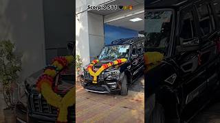 New Scorpio classic s11 delivery 🎁🥳🎉🖤 scorpio scorpios11 blackscorpio motivationalvideo shorts [upl. by Otto]