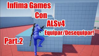 UE5 Shooter Con ALSv4 Part 2 [upl. by Rafat]