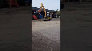 Kinshofer NOX TR11 Tiltrotator on JCB 100C2 10ton Excavator [upl. by Ireland]