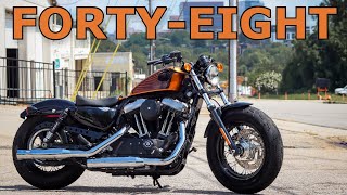 Ride amp Review  HarleyDavidson Sportster FORTYEIGHT [upl. by Nikoletta]