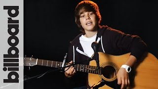 Justin Bieber One Time Full Acoustic Performance  Billboard Live Studio Session [upl. by Anit]