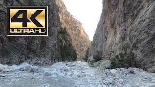 Samaria Gorge Crete Greece September 2020 No Tourists [upl. by Aivle]