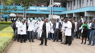 Kenya Doctors union officials sentenced over strike [upl. by Ynnohj]