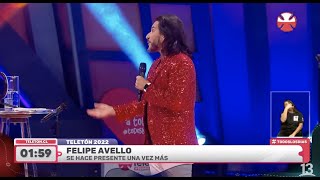 FELIPE AVELLO Rutina Completa Teletón 2022 Canal 13 [upl. by Ytsrik]