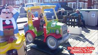 1990s Coin Operated Truck Kiddie Ride  Old Macs Van [upl. by Gnilrac705]