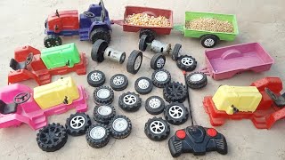 Remote Control Tractor Making at home  Mini Tractor Making in tamil [upl. by Aleciram]