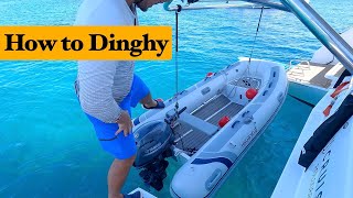 How to use Inflatable RIB Dinghy [upl. by Nnazil]