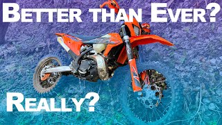 Best Running 2 Strokes so far  2022 KTM 300 XCW First Ride Impressions [upl. by Znieh901]