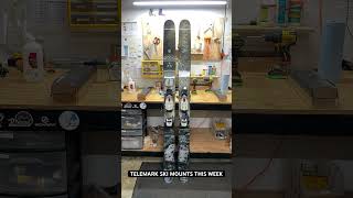 Telemark Ski Mounts This Week freeheellife skiing [upl. by Lucienne]