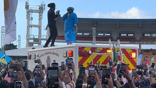 Asa Bantan’s entrance at the 2024 Dominica WCMF [upl. by Sibell]