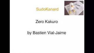 Eng Zero Kakuro by Bastien VialJaime [upl. by Wilhide]