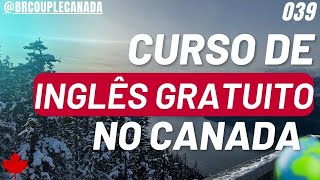 Como eu faço para estudar ingles de graça morando Canadá [upl. by Howie]