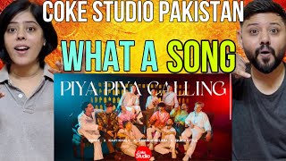 Indian Reaction Coke Studio Pakistan  Season 15 Piya Piya Calling Song  Karpe X Kaifi X Amanda [upl. by Ahsilrae]