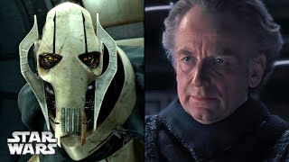 How General Grievous Captured Palpatine Before Revenge Of The Sith  Star Wars Shorts [upl. by Naivatco]