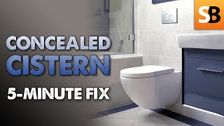 Concealed Cistern Problems 5Minute Fix [upl. by Eurydice]