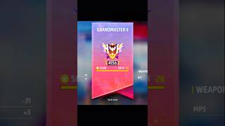 Grandmaster par 28 Menus Lgg gya 😭 shorts freefire [upl. by Donnamarie46]